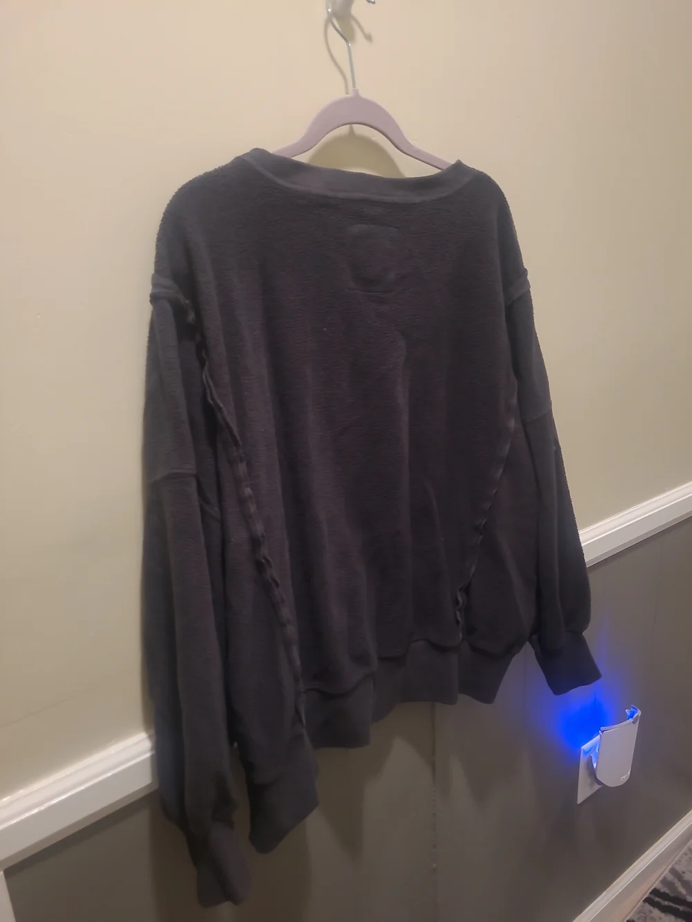 American Eagle Seriously Huggable Oversized Small Sweater Black